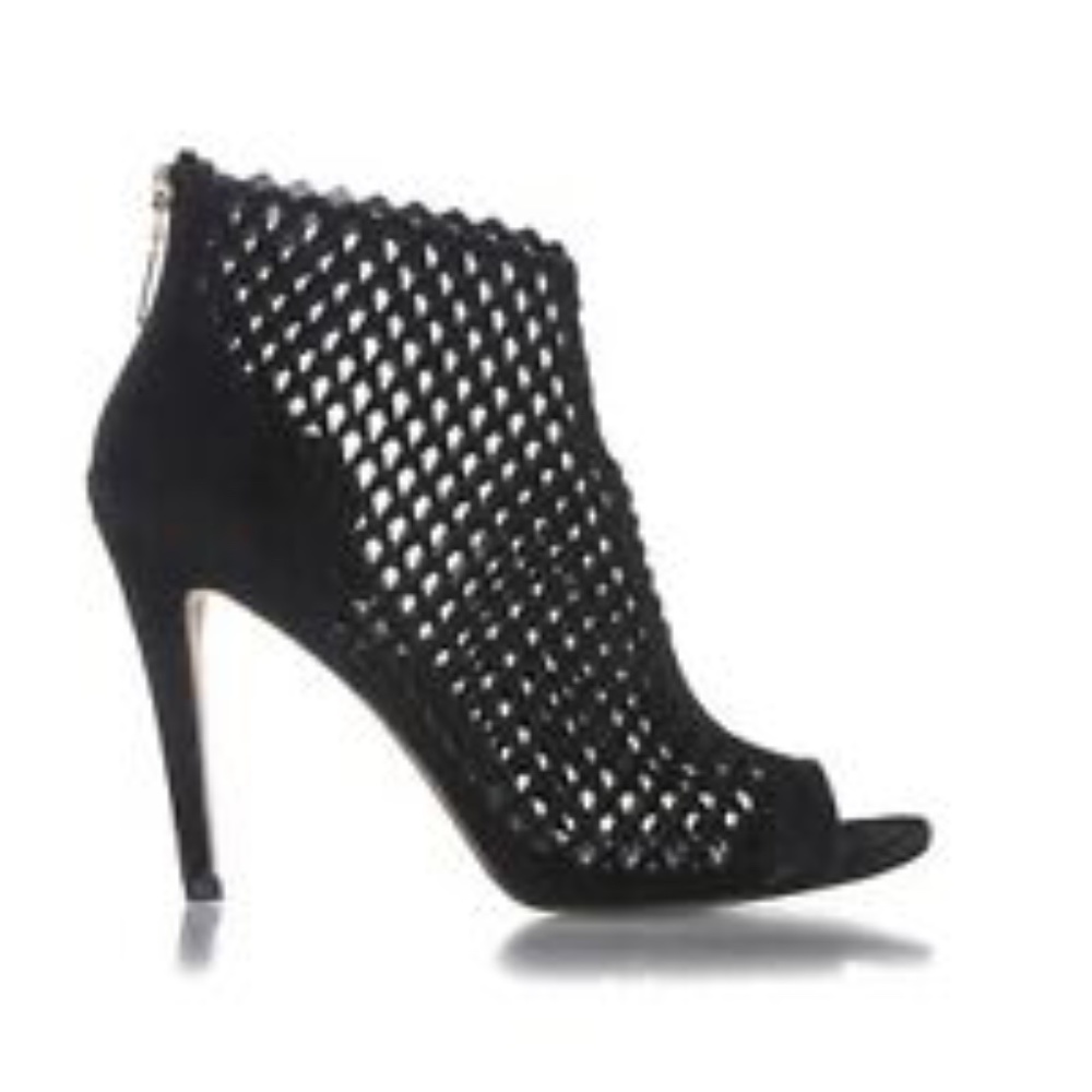 Ivanka Trump Itdidia Black Suede Heels Size 7